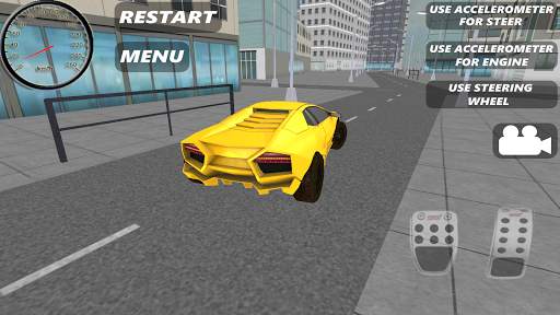 Sport Car Simulator HD screenshot 1