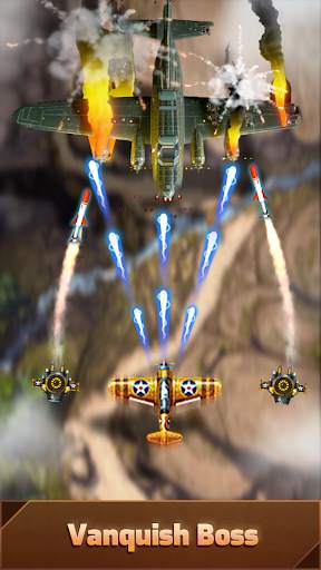 Sky Invader: WW2 shooting game screenshot 1