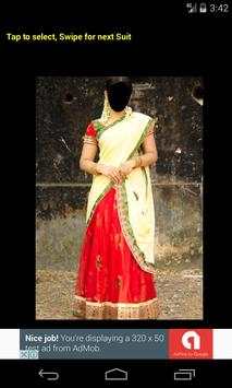 Half Saree Face Changer скриншот 1