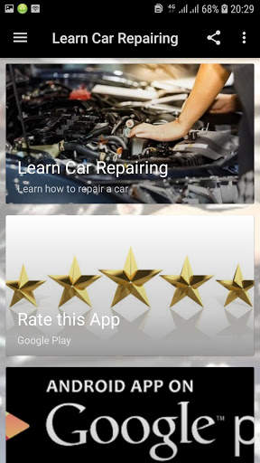 Learn Car Repairing Offline screenshot 1