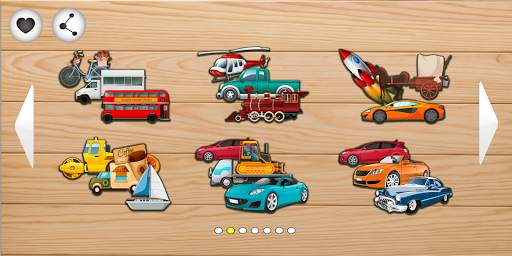 Cars educational games for boys puzzles for kids screenshot 2