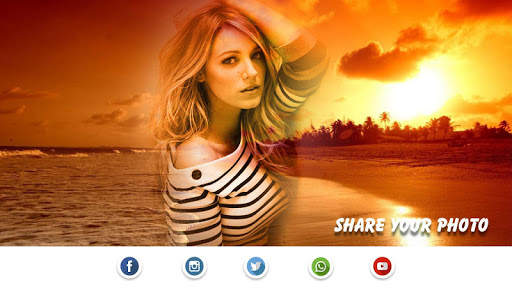 Sunrise Photo Frame - Photo Blend screenshot 3