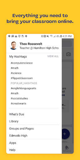 Edmodo screenshot 5