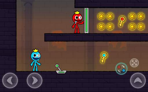 Red and Blue Stickman 2 screenshot 17