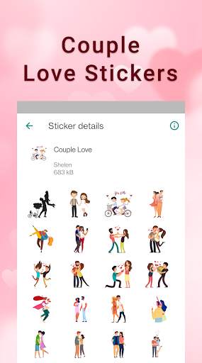 Husband and Wife Love Stickers For WhatsApp screenshot 3