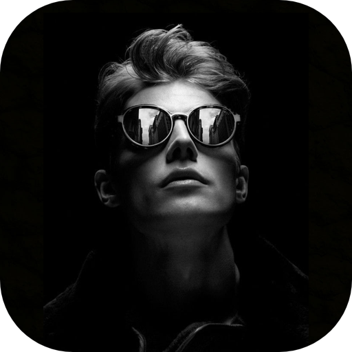 Black Background Photo Editor icon
