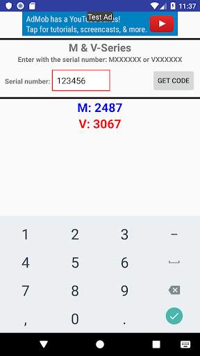 M & V-Series screenshot 1