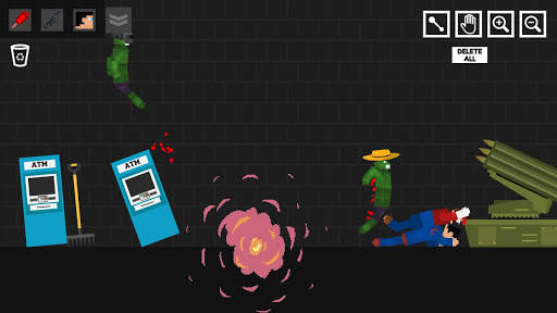 Super Hero Playground: Ragdoll Stick screenshot 3