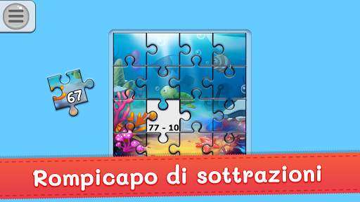 Puzzle di Matematica bambini: tabelline, addizione screenshot 4