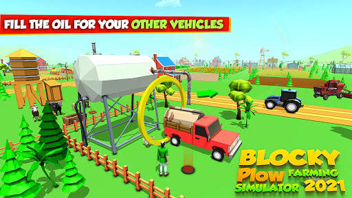 Farming Tractor Sim Game 2023 screenshot 5