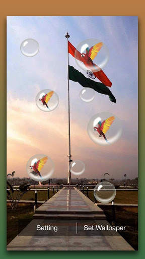 Indian Flag Live Wallpaper screenshot 3
