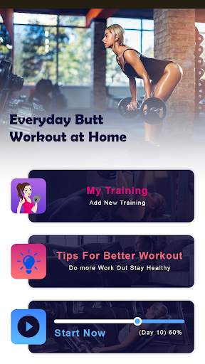 Butt Workout - Buttocks Workout, Legs and Hips screenshot 2
