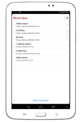 Reminders screenshot 14