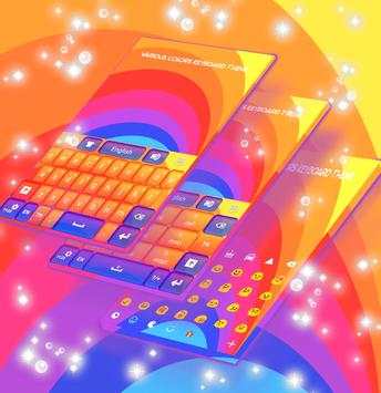 Various Colors Keyboard Theme screenshot 3