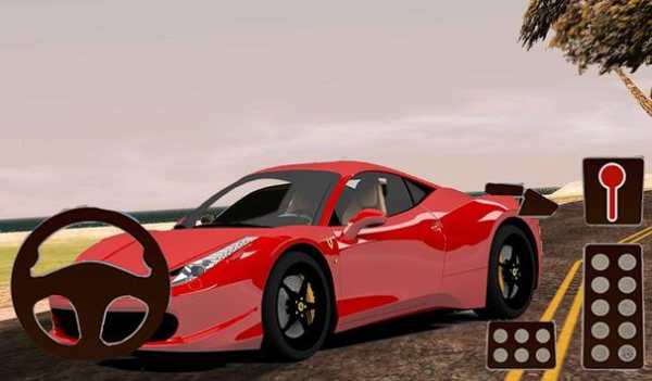 Driving 458 Italia Drift Simulator screenshot 3