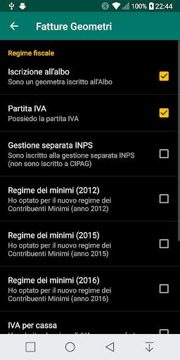 Fatture Geometri screenshot 4