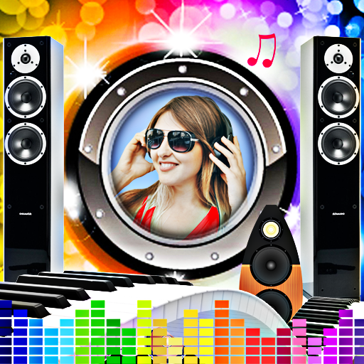 Dj music photo editor: frames आइकन