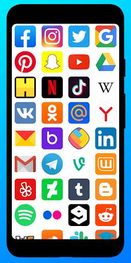 All social media and social networks in one app screenshot 4