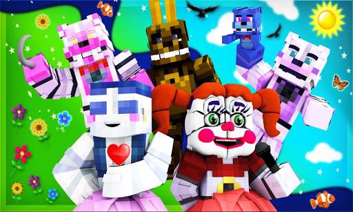 FNAF Sister Location Mod for Minecraft PE screenshot 1