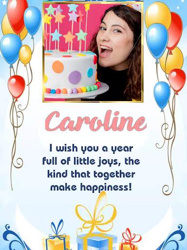 happy birthday cards with photo screenshot 3