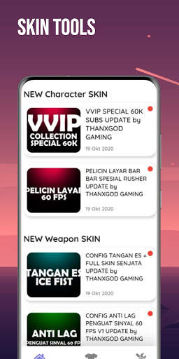 Skin Tools Free Edition - Fire Dark Skin screenshot 1