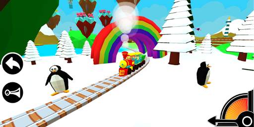 3D Train Engine Driving Game For Kids & Toddlers 2 تصوير الشاشة