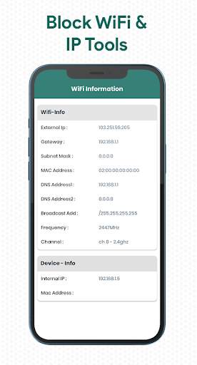 Block WiFi & IP Info Tools screenshot 3