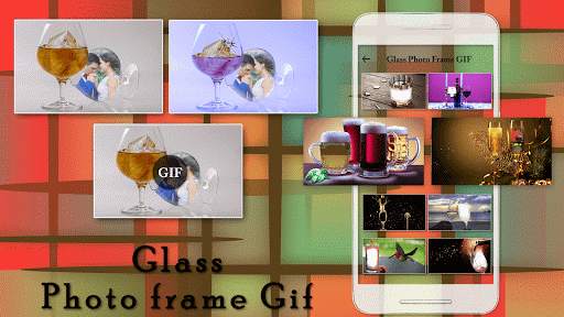 Glass Photo Frame Editor screenshot 1