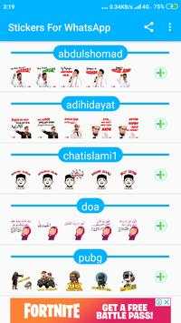 Stickers Muslim For WhatsAppapp screenshot 2