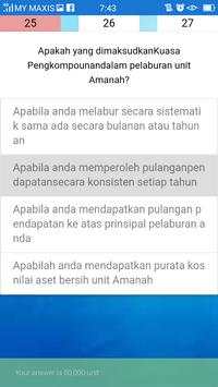 Kuiz Pelaburan PNB screenshot 2