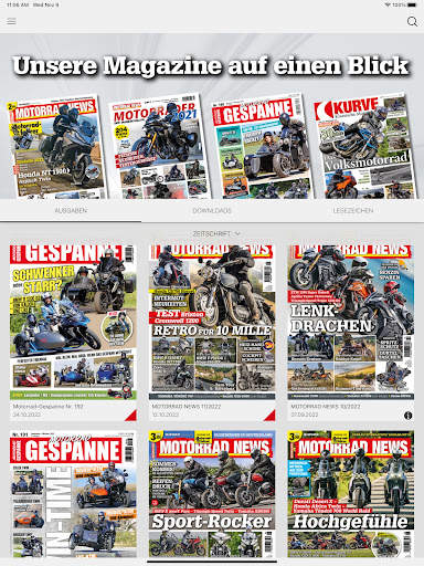 MOTORRAD NEWS screenshot 1