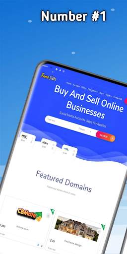 Buy and Sell Social Media Accounts, Websites, Apps screenshot 1