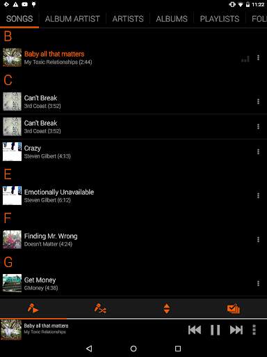 Dark Orange Theme screenshot 24