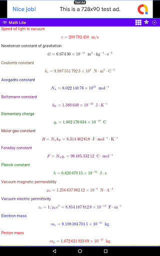 Math Lite: Calculator & Calculus Table screenshot 11