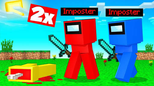 skin among us minecraft screenshot 6
