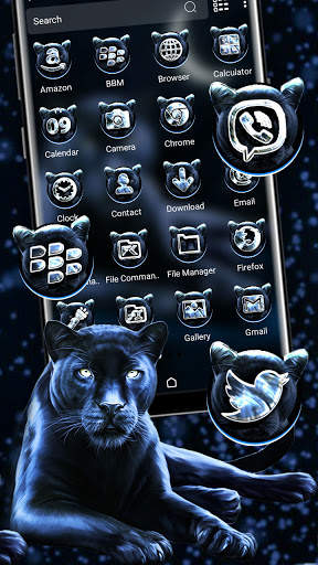 Dark Jaguar Theme Launcher screenshot 2