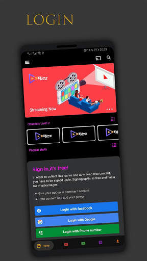 Play Now - Live TV & Movies 4 تصوير الشاشة