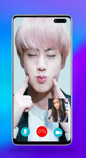 Jin Call You - BTS Jin Fake Video Call screenshot 4