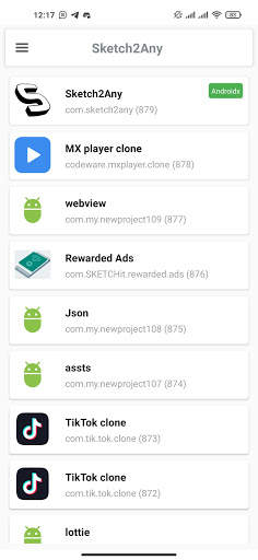 Sketchware to Android Studio screenshot 1