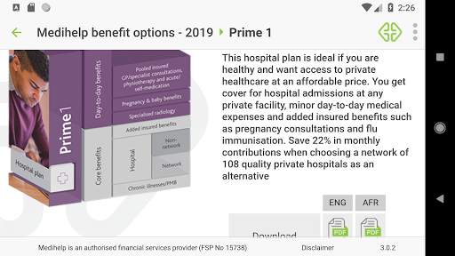 Medihelp Adviser App screenshot 3