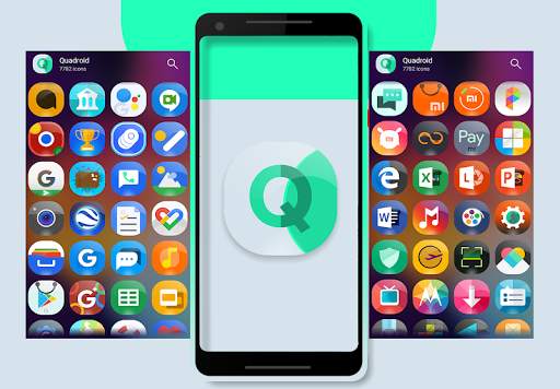 Quadroid - Icon Pack screenshot 1