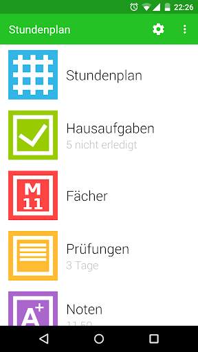 Stundenplan screenshot 1