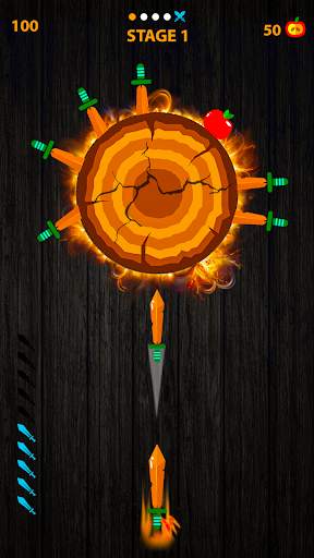 Idle Flippy Knife: Knife Throwing Hit Game screenshot 1