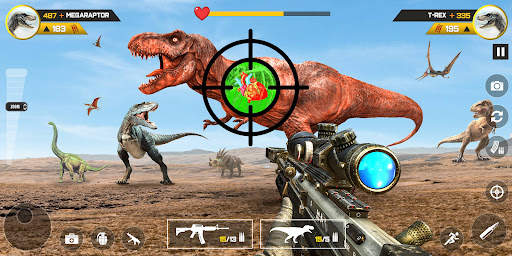 Dinosaur Games: Hunting Clash screenshot 1