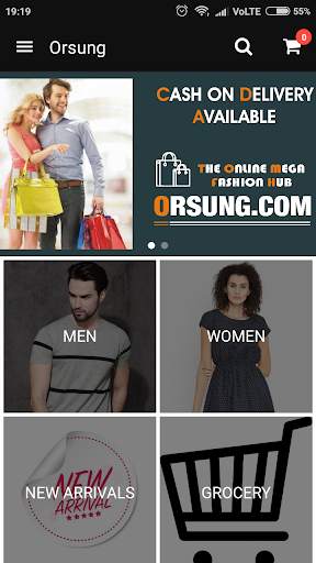 Orsung Online Shopping App screenshot 1