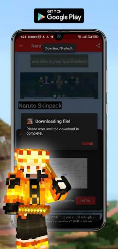 Mod addons Naruto for mcpe screenshot 5