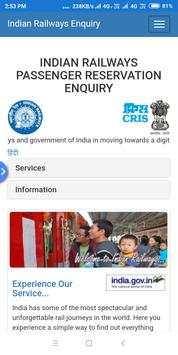 Indian Railways screenshot 3