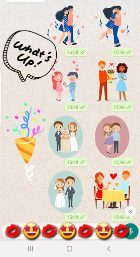 Love Stickers For WhatsApp - WAStickerApps screenshot 2