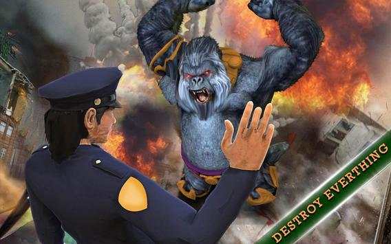 City Smasher Angry Gorilla Simulator: Rampage Game screenshot 9