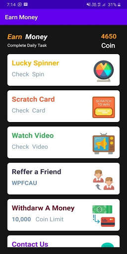 Earn Money : Make Cash App स्क्रीनशॉट 1